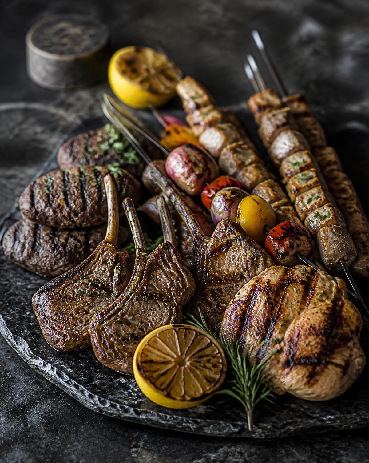 Griechische Spezialitäten vom Grill
